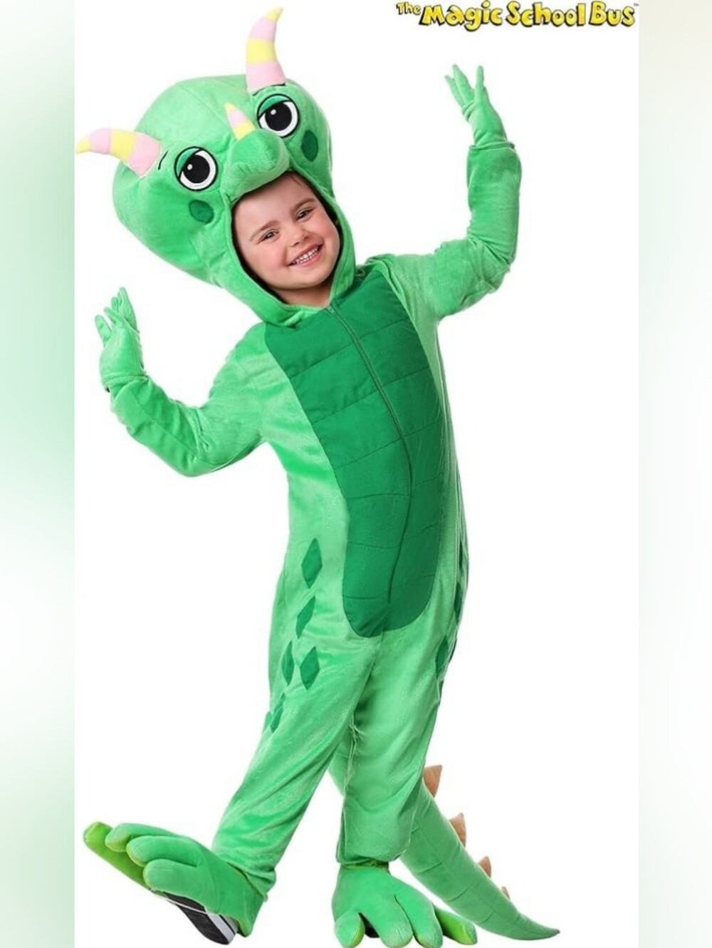 Scholastic Magic School Bus, Liz Dragon Costume, Size 2T